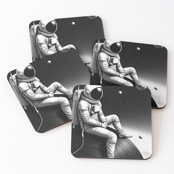 Item preview, Cosmic Sound Waves - Space Audio Frequency Art - Galaxy Music Vibrations Design designed and sold by ComediPets.