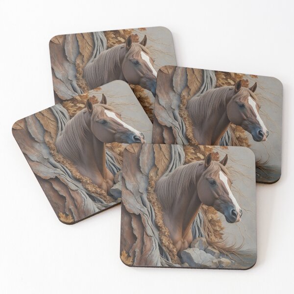 Item preview, Veinbound Horse – Spirit of Strength and Stillness by LaLi Designs designed and sold by LaLi-Designs.