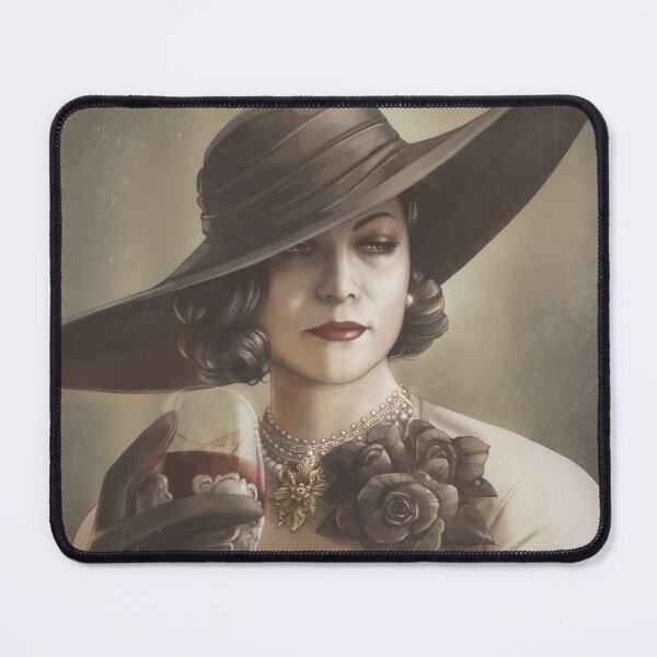 Item preview, Lady Dimitrescu Portrait wine designed and sold by Darika W.