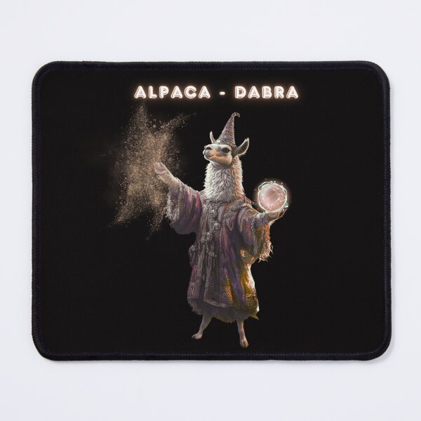 Item preview, Alpaca-dabra - Magical Alpaca Wizard Fun designed and sold by JRprojects.