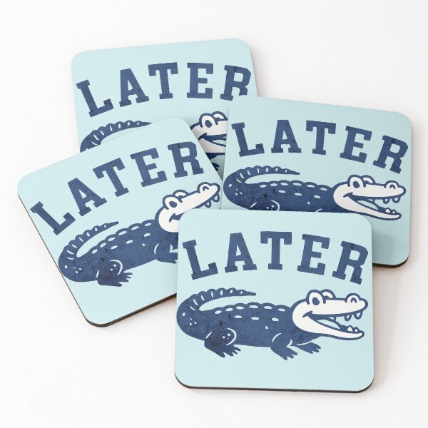 Item preview, Later Gator Vintage Cartoon designed and sold by Broken Minimalister.