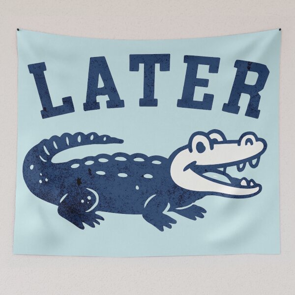 Item preview, Later Gator Vintage Cartoon designed and sold by Broken Minimalister.