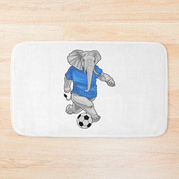 Item preview, Elephant Soccer player Soccer Sports designed and sold by Snabdesign84.