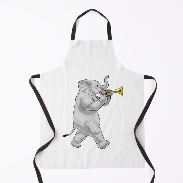 Item preview, Elephant Musician Trumpet Music designed and sold by Snabdesign84.
