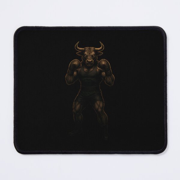 Item preview, Raging Bull Boxer – Dark Power Fight Art designed and sold by NicoDesignArt.