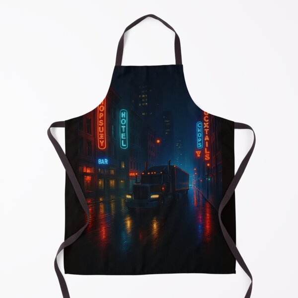 Item preview, "Neon Freight: Midnight Departure" designed and sold by Tadeusz1.