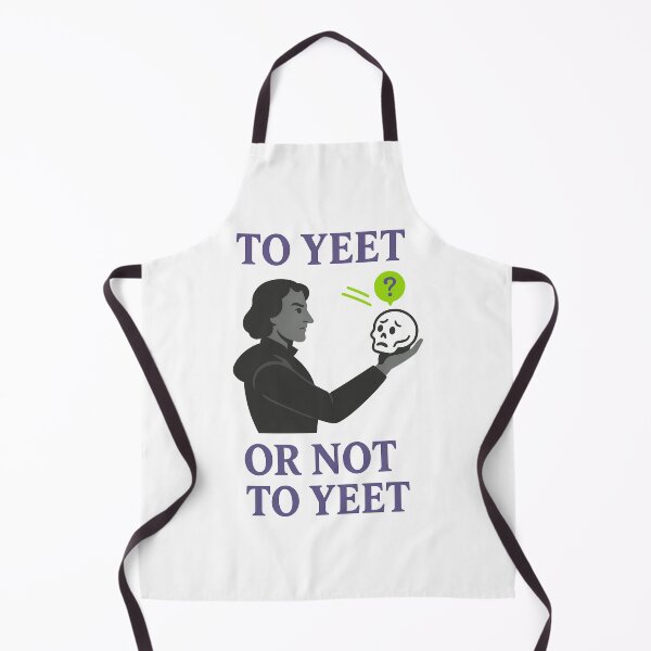 Item preview, To Yeet or Not to Yeet – Funny Shakespeare Parody Hamlet T-Shirt designed and sold by TeeTimeTreasure.