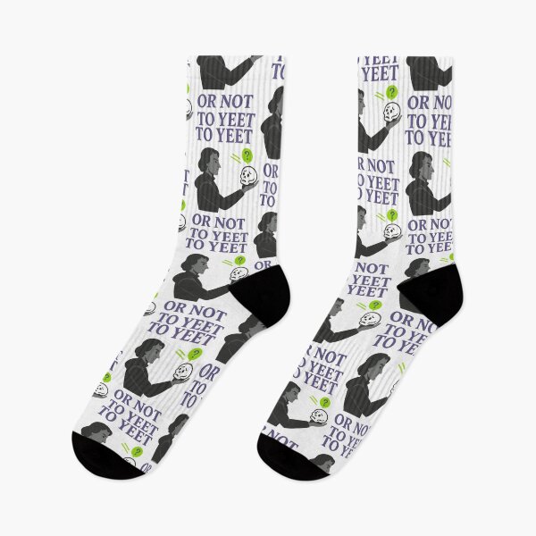 Item preview, To Yeet or Not to Yeet – Funny Shakespeare Parody Hamlet T-Shirt designed and sold by TeeTimeTreasure.