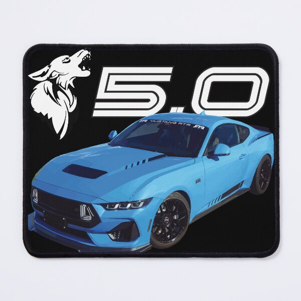 Item preview, drift muscle car 7th gen COYOTE s650 grabber Blue Mustang GT 5.0L V8 rtr designed and sold by cowtownCOWBOY.