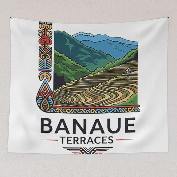 Item preview, BANAUE RICE TERRACES designed and sold by likbatonboot.