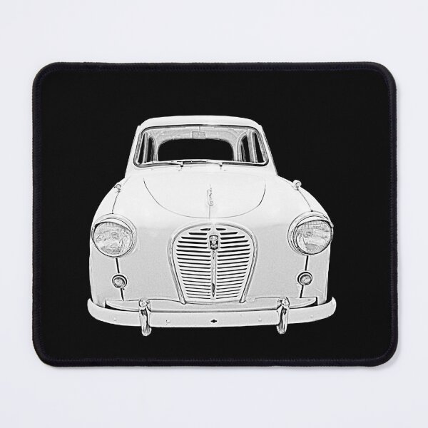 Item preview, Austin A35 1950s British classic car monochrome designed and sold by soitwouldseem.