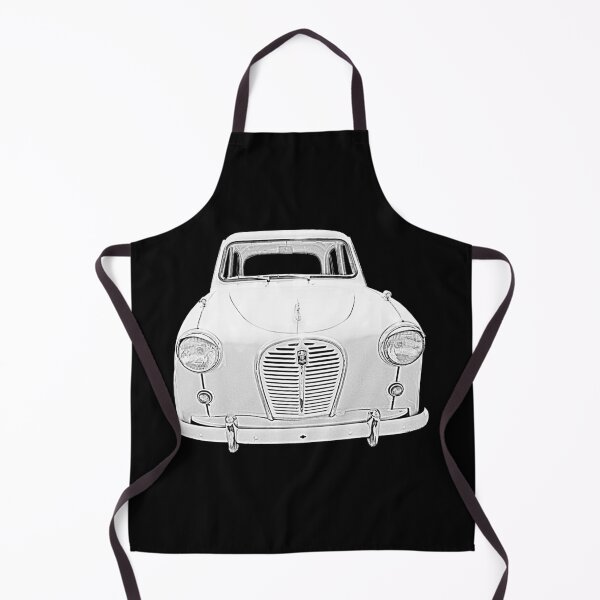 Item preview, Austin A35 1950s British classic car monochrome designed and sold by soitwouldseem.