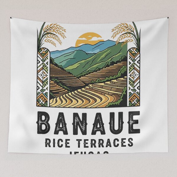 Item preview, BANAUE RICE TERRACES designed and sold by likbatonboot.