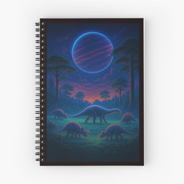 Item preview, "Neon Age: Dawn of the Electric Dinosaurs" designed and sold by Tadeusz1.