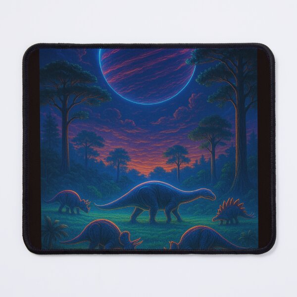 Item preview, "Neon Age: Dawn of the Electric Dinosaurs" designed and sold by Tadeusz1.
