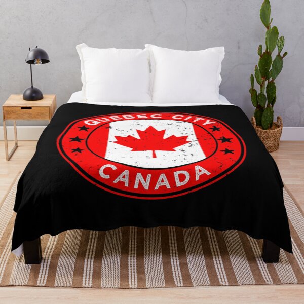Item preview, Quebec City Canada Maple Leaf Heritage Design designed and sold by ArtByKatti.