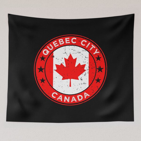 Item preview, Quebec City Canada Maple Leaf Heritage Design designed and sold by ArtByKatti.