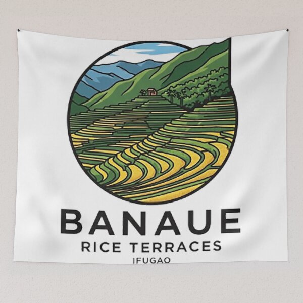 Item preview, BANAUE RICE TERRACES designed and sold by likbatonboot.