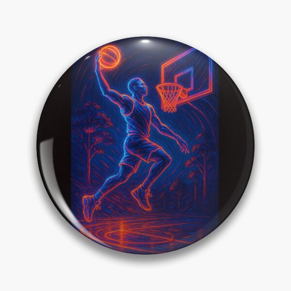 Item preview, "Neon Dunk: Flight Beyond Gravity" designed and sold by Tadeusz1.