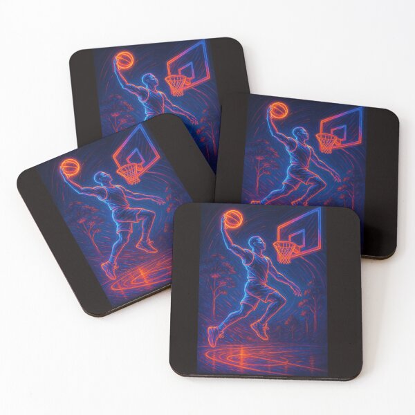 Item preview, "Neon Dunk: Flight Beyond Gravity" designed and sold by Tadeusz1.