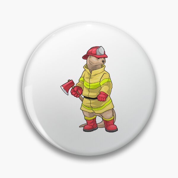 Item preview, Otter Firefighter Axe Fire department designed and sold by Snabdesign84.