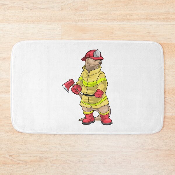 Item preview, Otter Firefighter Axe Fire department designed and sold by Snabdesign84.