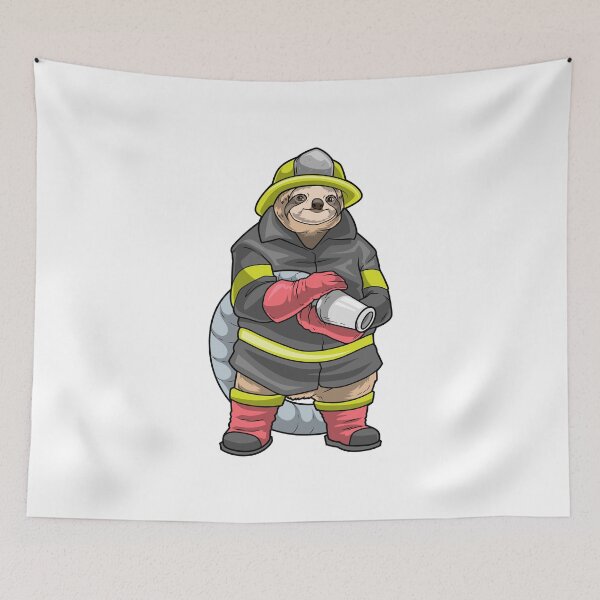 Item preview, Sloth Firefighter Fire extinguisher designed and sold by Snabdesign84.