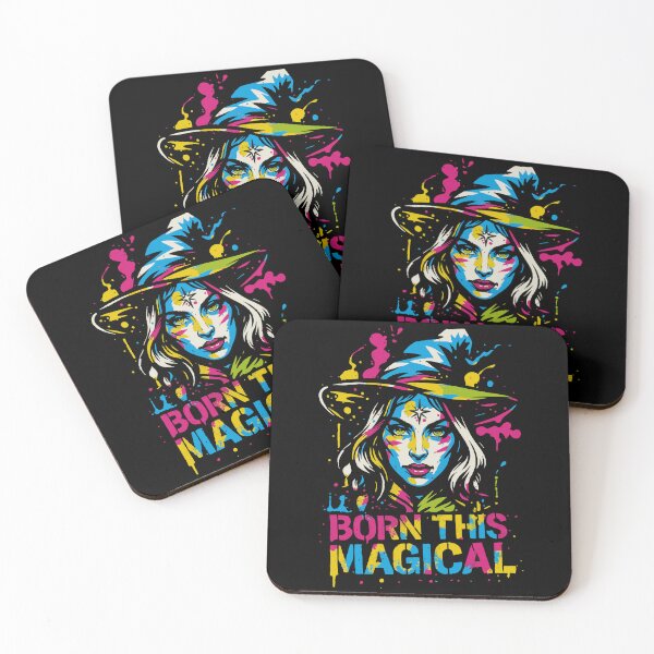 Item preview, Born This Magical - Witch Pride Art designed and sold by Vivid Void Apparel.