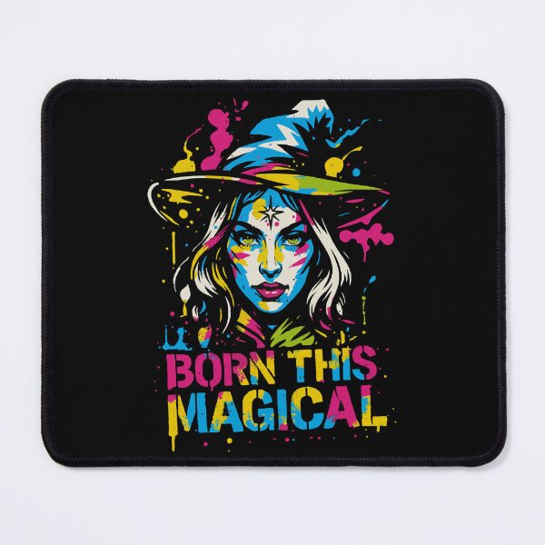 Item preview, Born This Magical - Witch Pride Art designed and sold by Vivid Void Apparel.