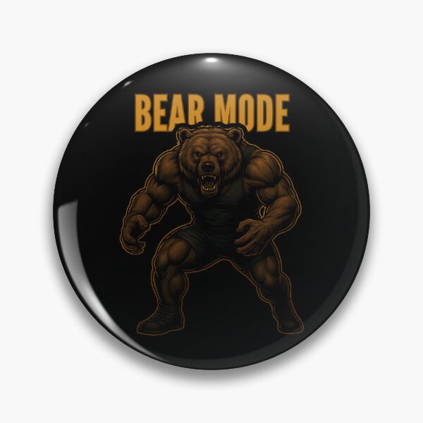 Item preview, BEAR MODE – Alpha Wrestling Power Art designed and sold by NicoDesignArt.