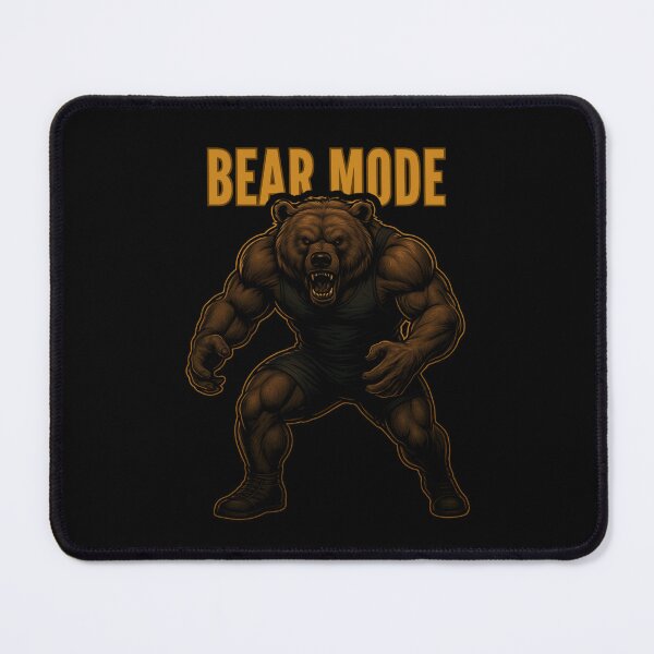 Item preview, BEAR MODE – Alpha Wrestling Power Art designed and sold by NicoDesignArt.