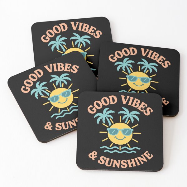 Item preview, Good Vibes & Sunshine Summer Retro designed and sold by meshhead.
