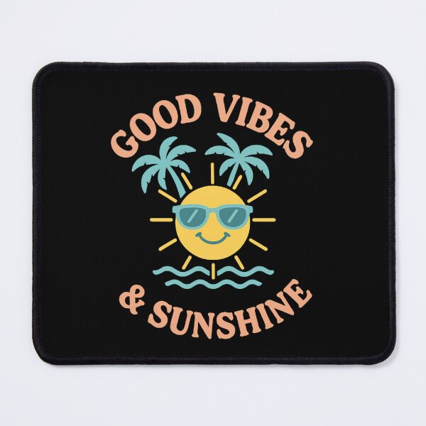 Item preview, Good Vibes & Sunshine Summer Retro designed and sold by meshhead.