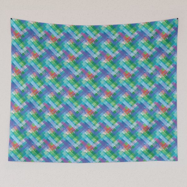 Item preview, Abstract Gingham Brush Texture designed and sold by Designbes.
