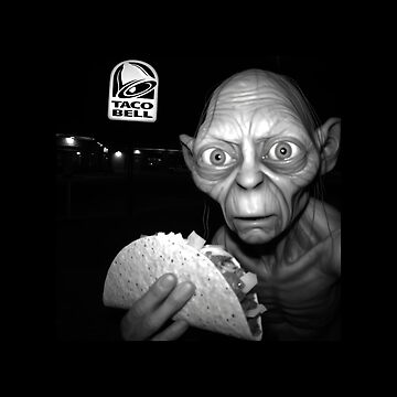 Artwork thumbnail, Gollum Taco Funny Dank Hobbit Meme by StaceyOneLove