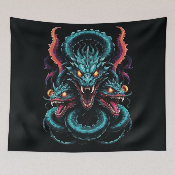 Item preview, Scary Three-Headed Hydra designed and sold by Airod 07.