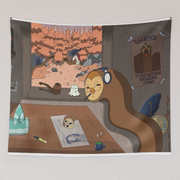 Item preview, La Casa del Búho Lofi Hooty Fanart designed and sold by Jaco Store.