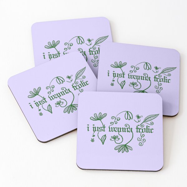 Item preview, I just wanna frolic cute text designed and sold by OkiDokiDesign.