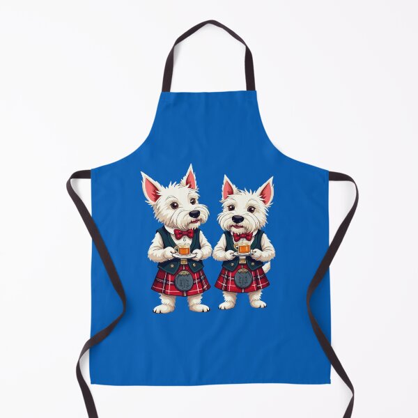 Item preview, West Highland Terrier Burns Night With Whisky Dram designed and sold by taiche.