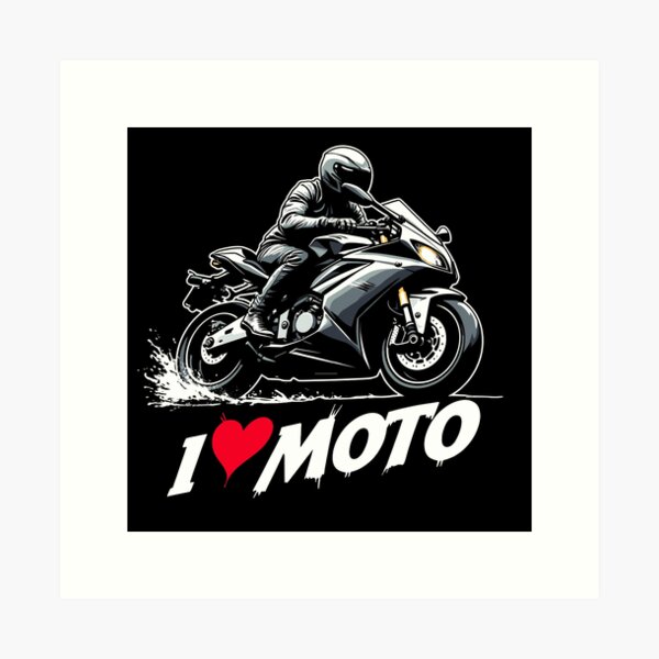 Item preview, Motorcycle racing lover – Sport bike designed and sold by Danh Style.