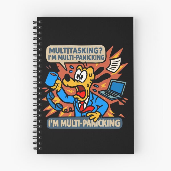 Item preview, MULTITASKING? I’M MULTI-PANICKING designed and sold by UnicornDreamers.
