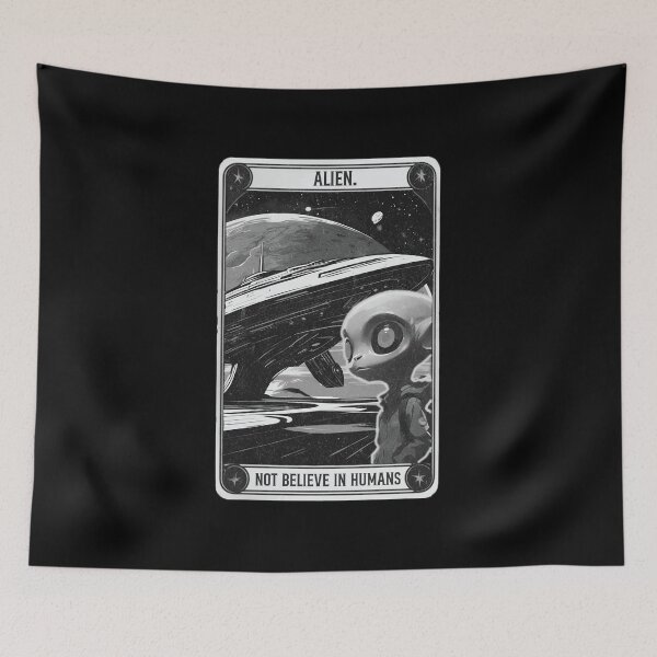 Item preview, Alien not believe in humans designed and sold by Scaryzz.