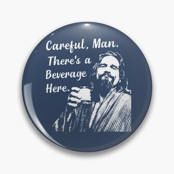 Item preview, The Big Lebowski Cool Beer The Dude Beverage designed and sold by StaceyOneLove.