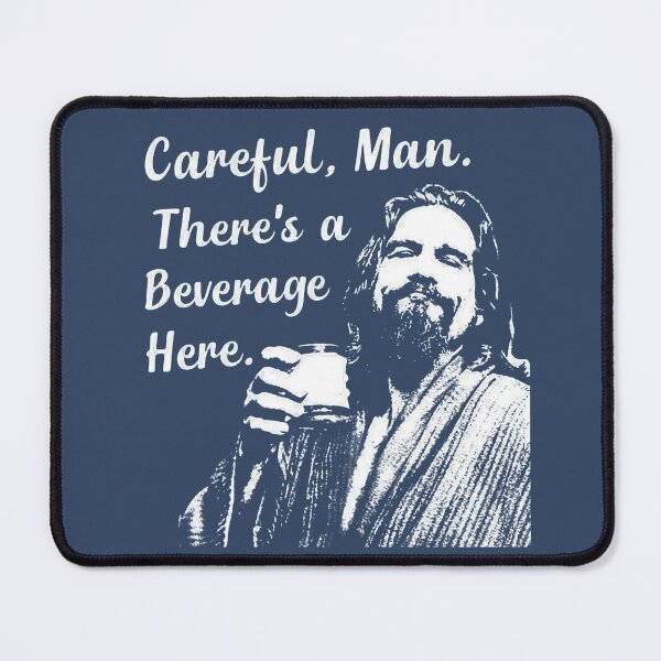 Item preview, The Big Lebowski Cool Beer The Dude Beverage designed and sold by StaceyOneLove.