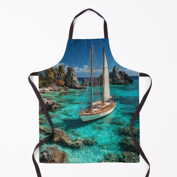 Item preview, Sailing Paradise in Crystal Clear Waters designed and sold by Patricks-Art.