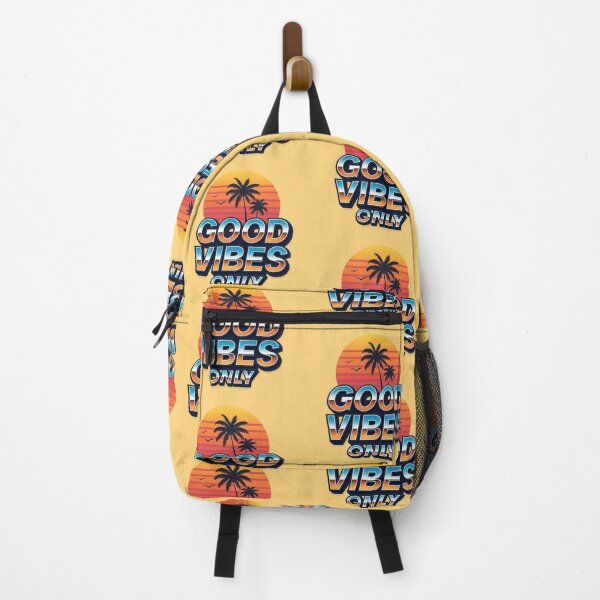 Item preview, Good Vibes Only - Retro 80s Aesthetic 3D Typography designed and sold by Diwakar-Designs.
