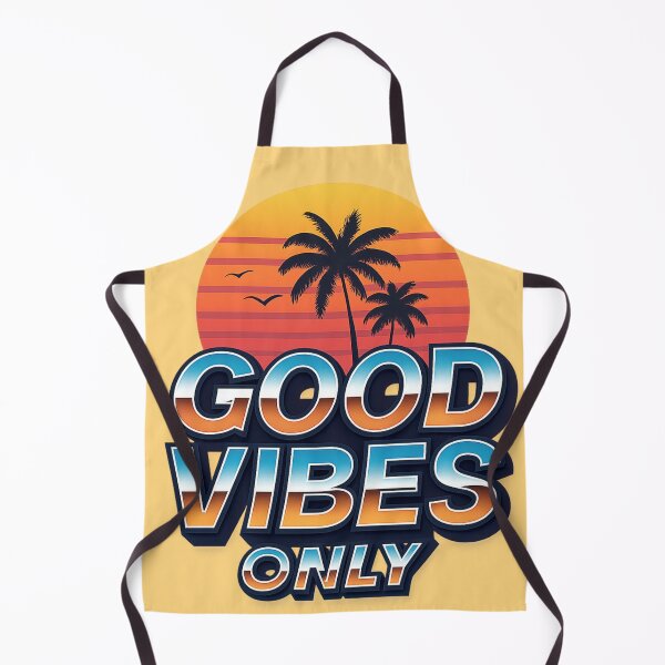 Item preview, Good Vibes Only - Retro 80s Aesthetic 3D Typography designed and sold by Diwakar-Designs.