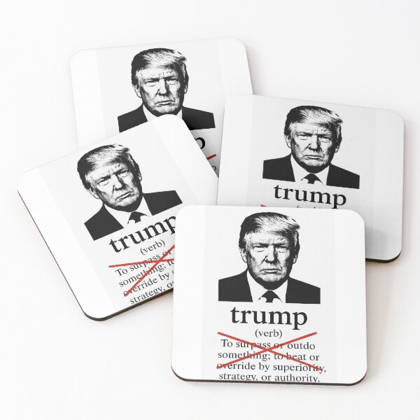 Item preview, Minimalist Anti-Trump Poster designed and sold by vanpeltfoto.