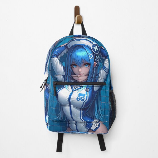 Item preview, Esdeath Akame Ga Kill Futuristic Pilot Uniform and Blue Tile Contrast designed and sold by gamalruginaq.
