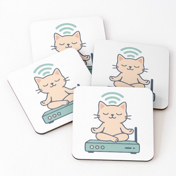 Item preview, Zen Cat – Connected to Innernet designed and sold by Cuckoo Parrot.